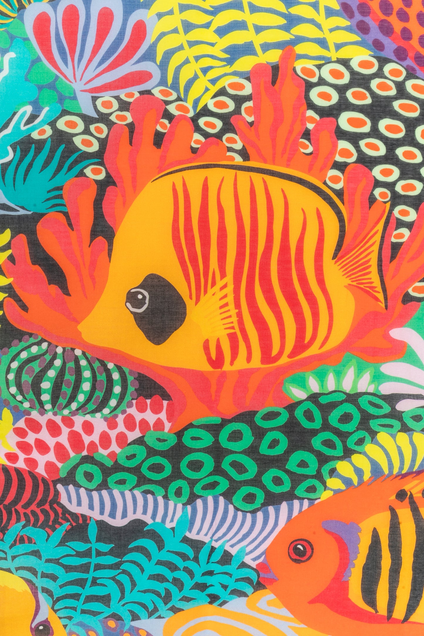 Paréo / foulard "Under the waves" Hermès