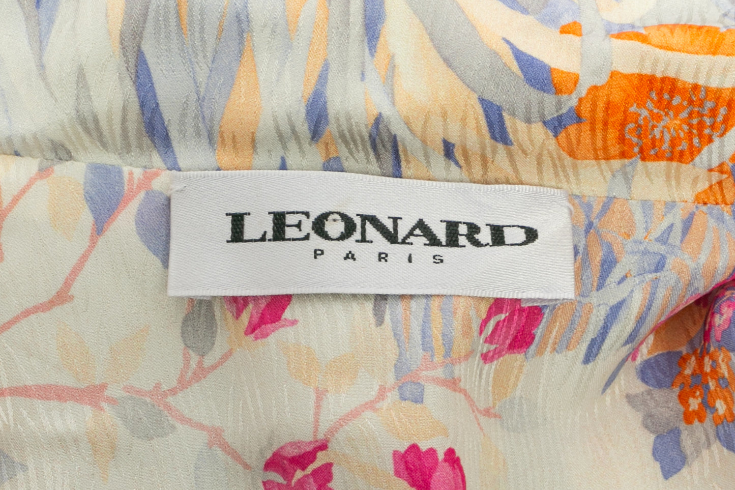 Robe fleurie Léonard Printemps-Eté 2019