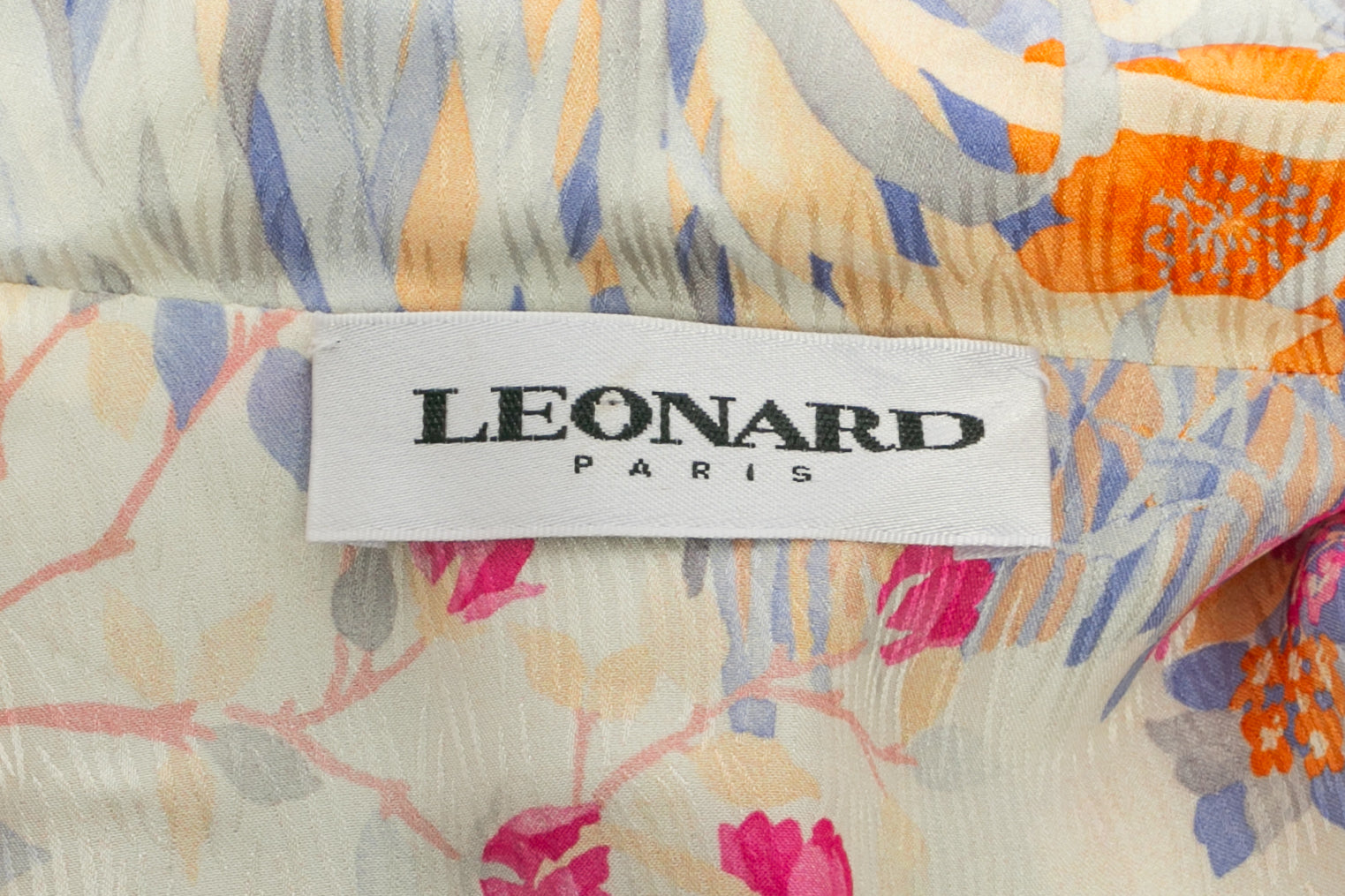 Robe fleurie Léonard Printemps-Eté 2019