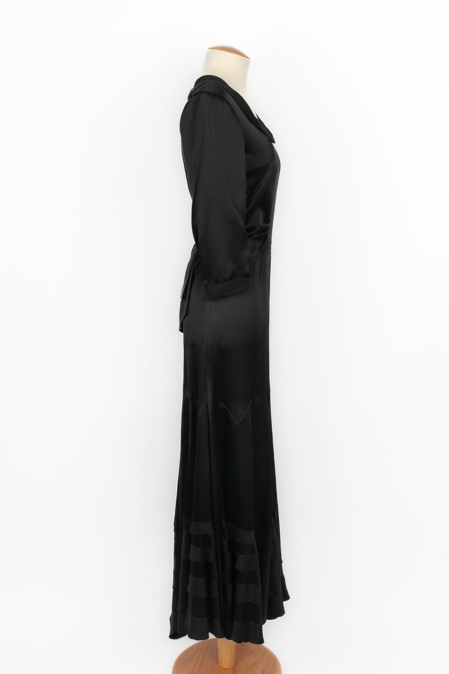 Robe en soie 1930's