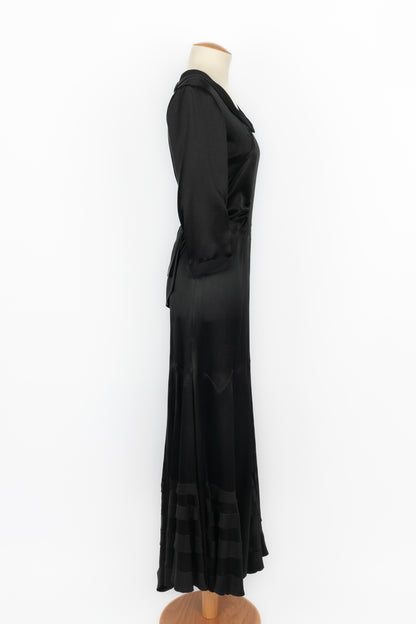 Robe en soie 1930's