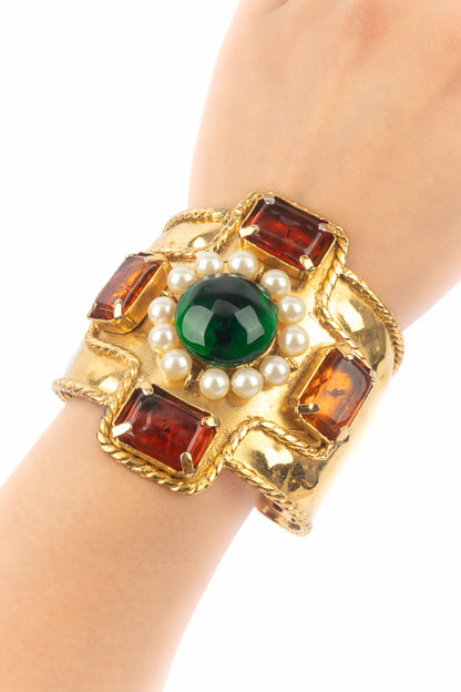 Bracelet croix Chanel 1990's