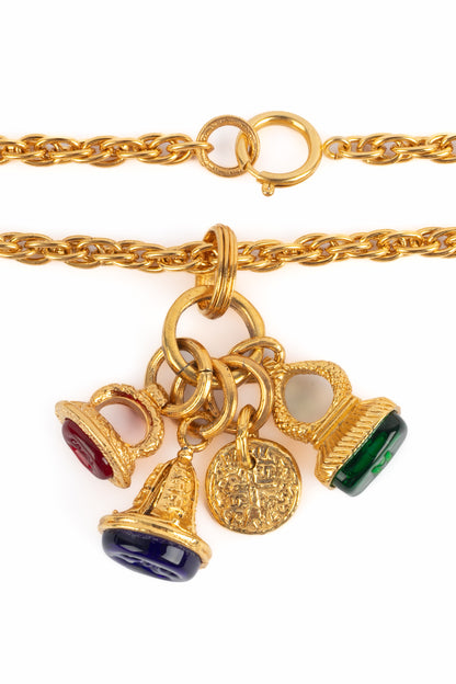 Collier "sceau" Chanel 1993