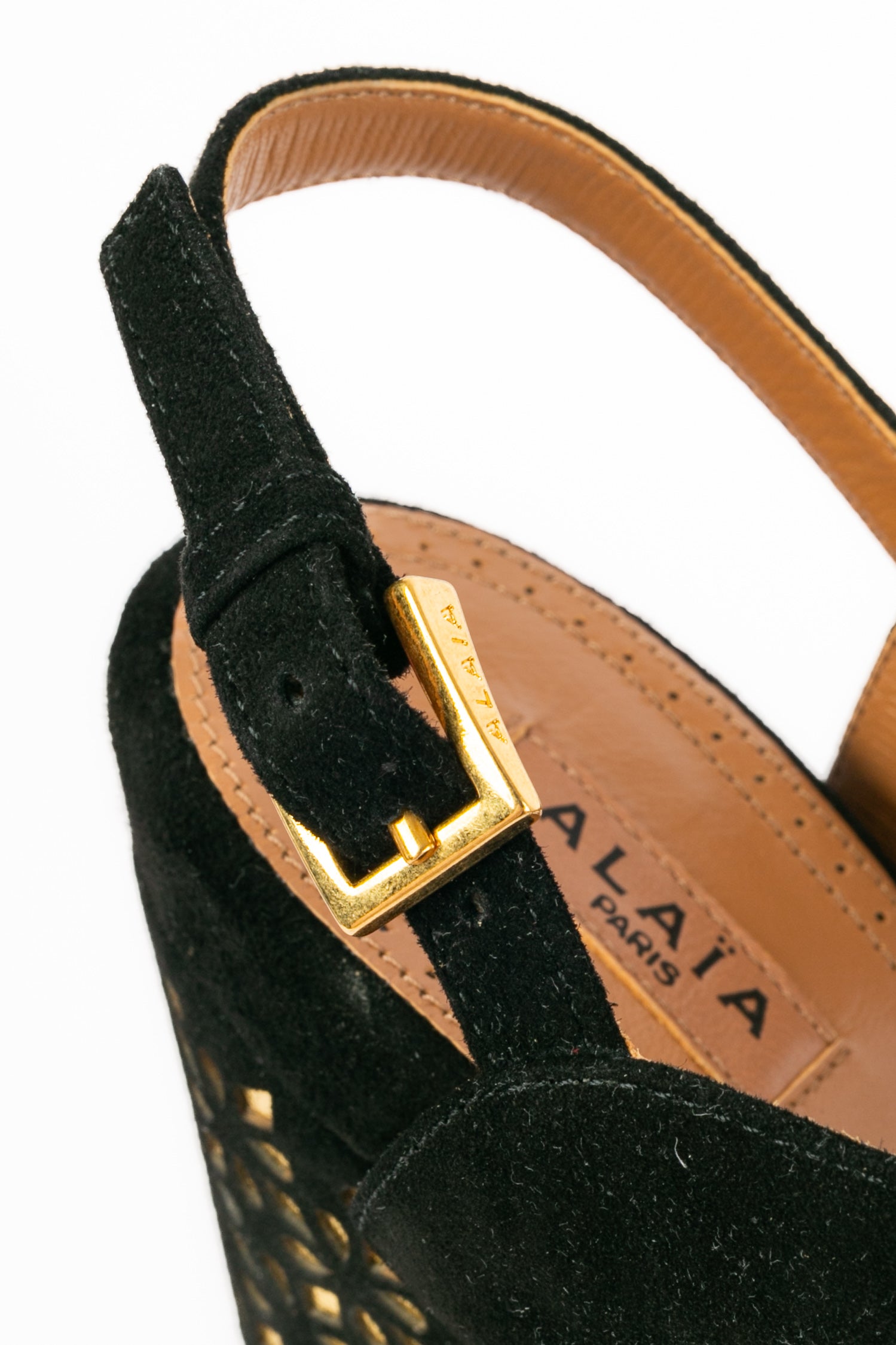 Escarpins en cuir Alaïa 