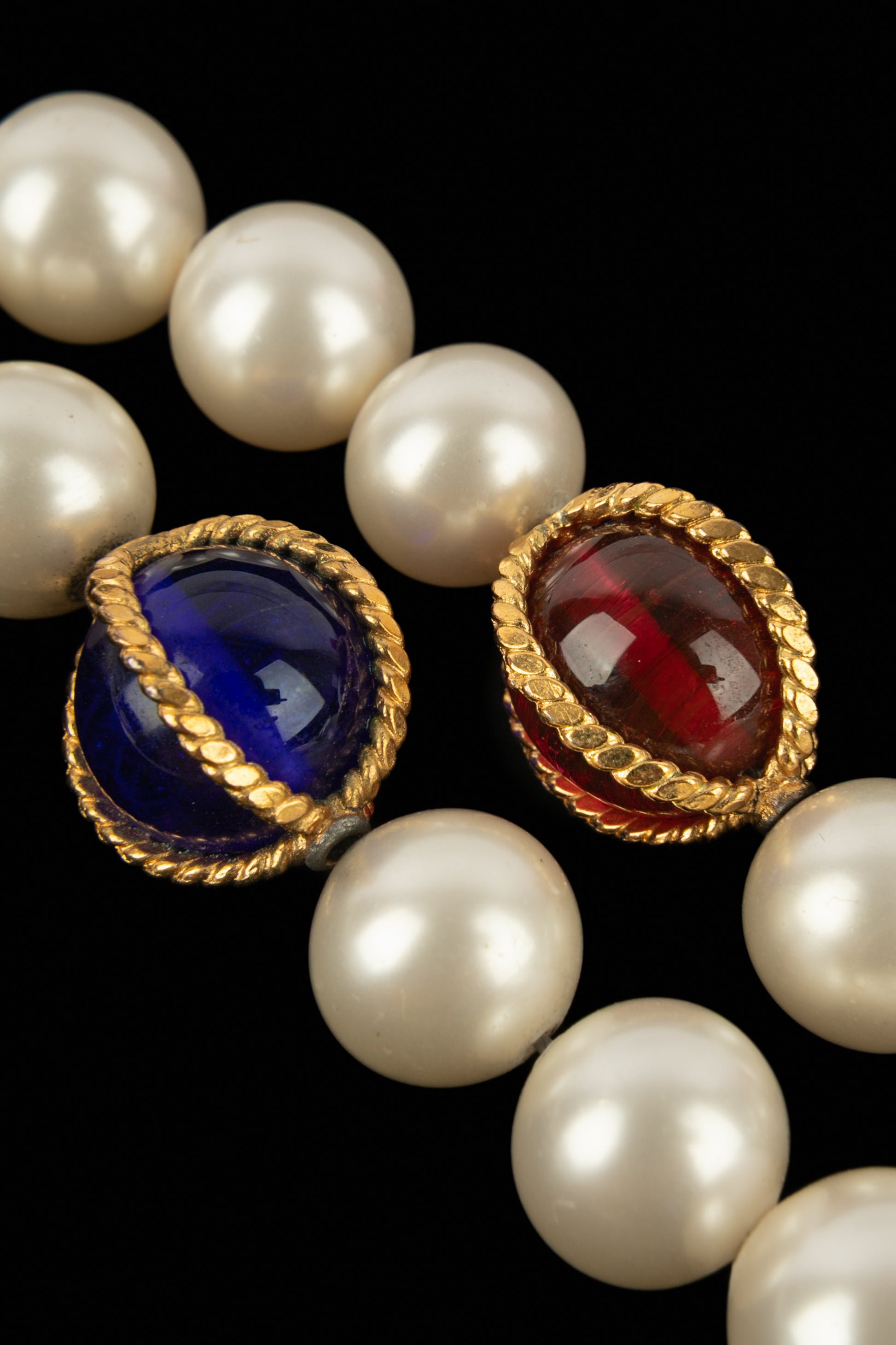 Collier de perles Chanel 1990's