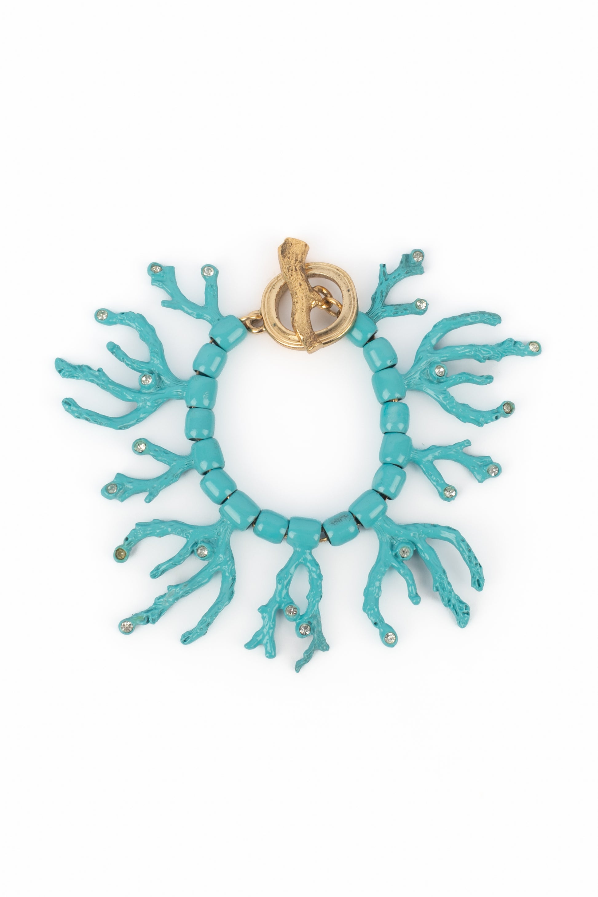 Bracelet corail Yves Saint Laurent