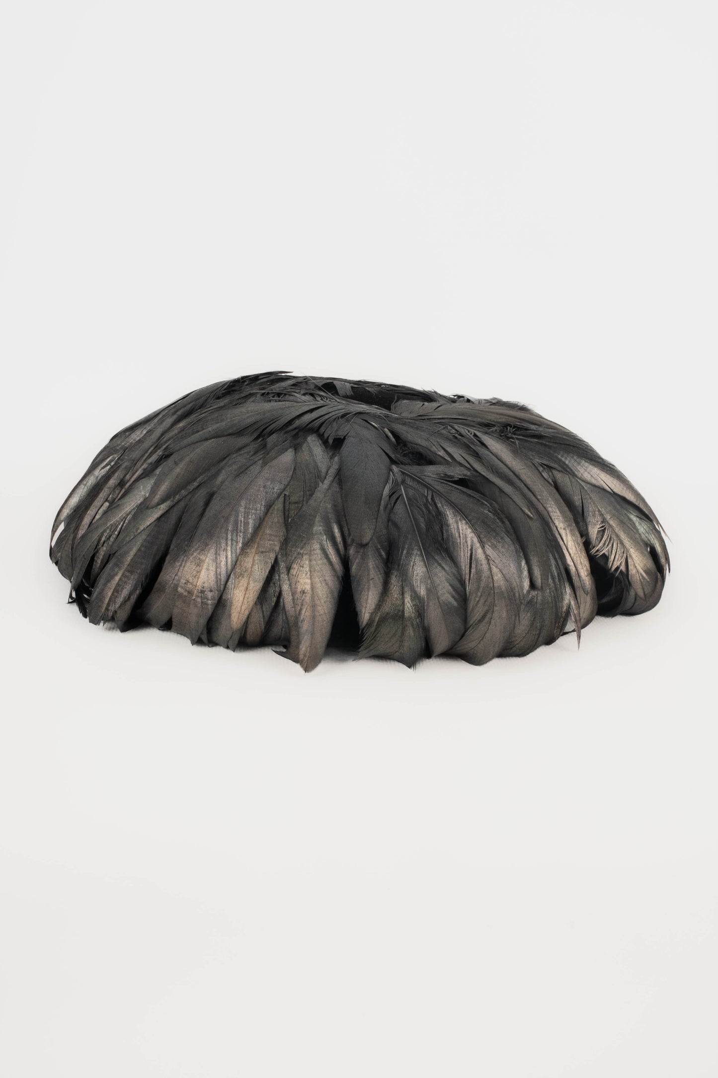 Chapeau / bibi de plumes