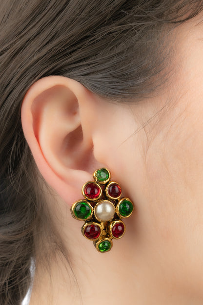 Boucles d'oreilles byzantines Chanel