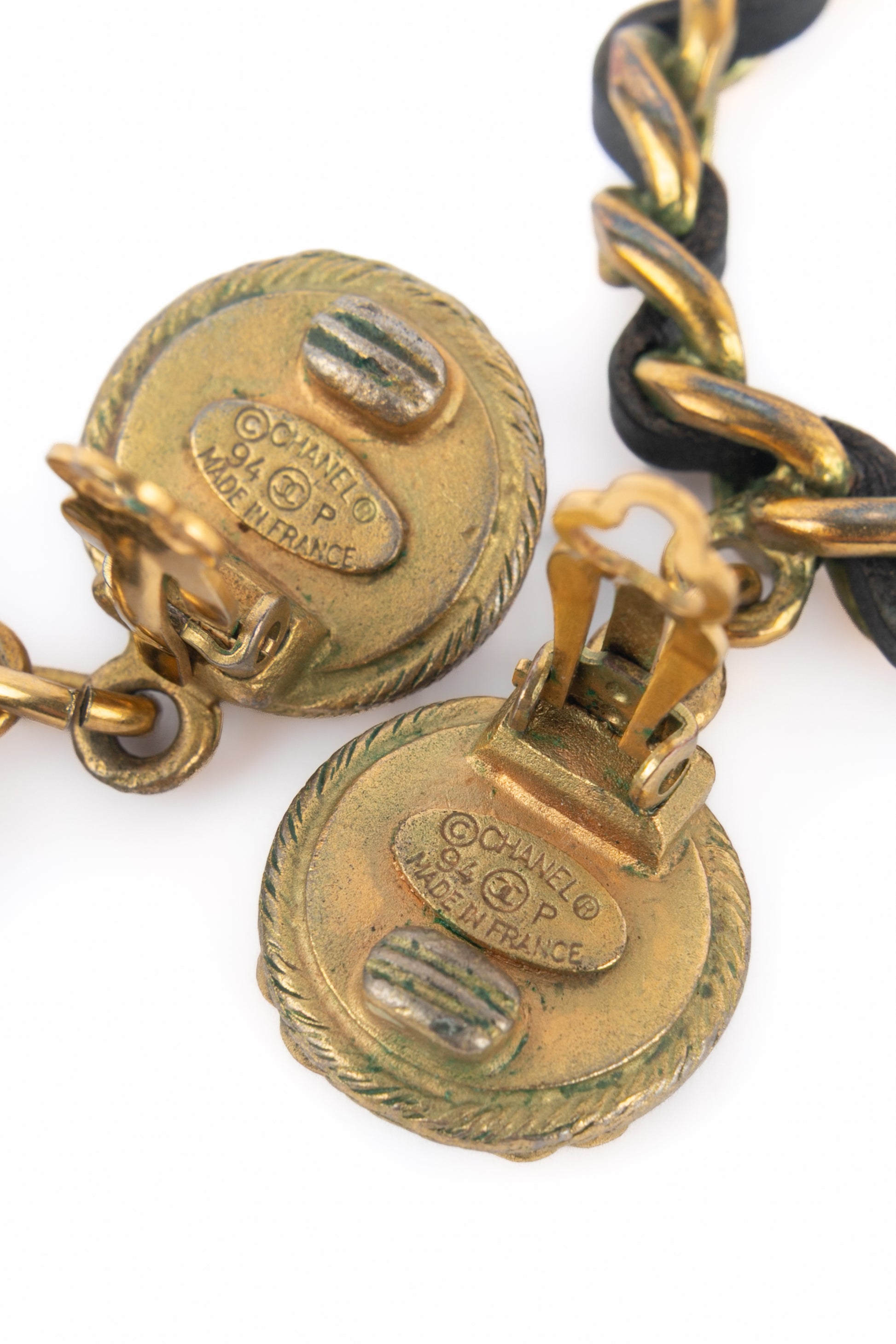 Boucles d'oreilles Chanel Printemps 1994