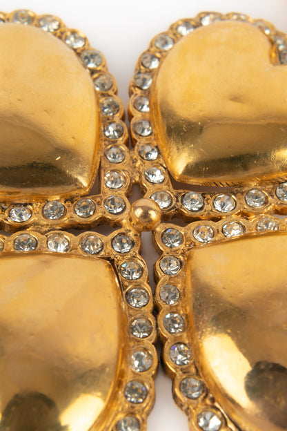 Collier trèfle Chanel 1985's