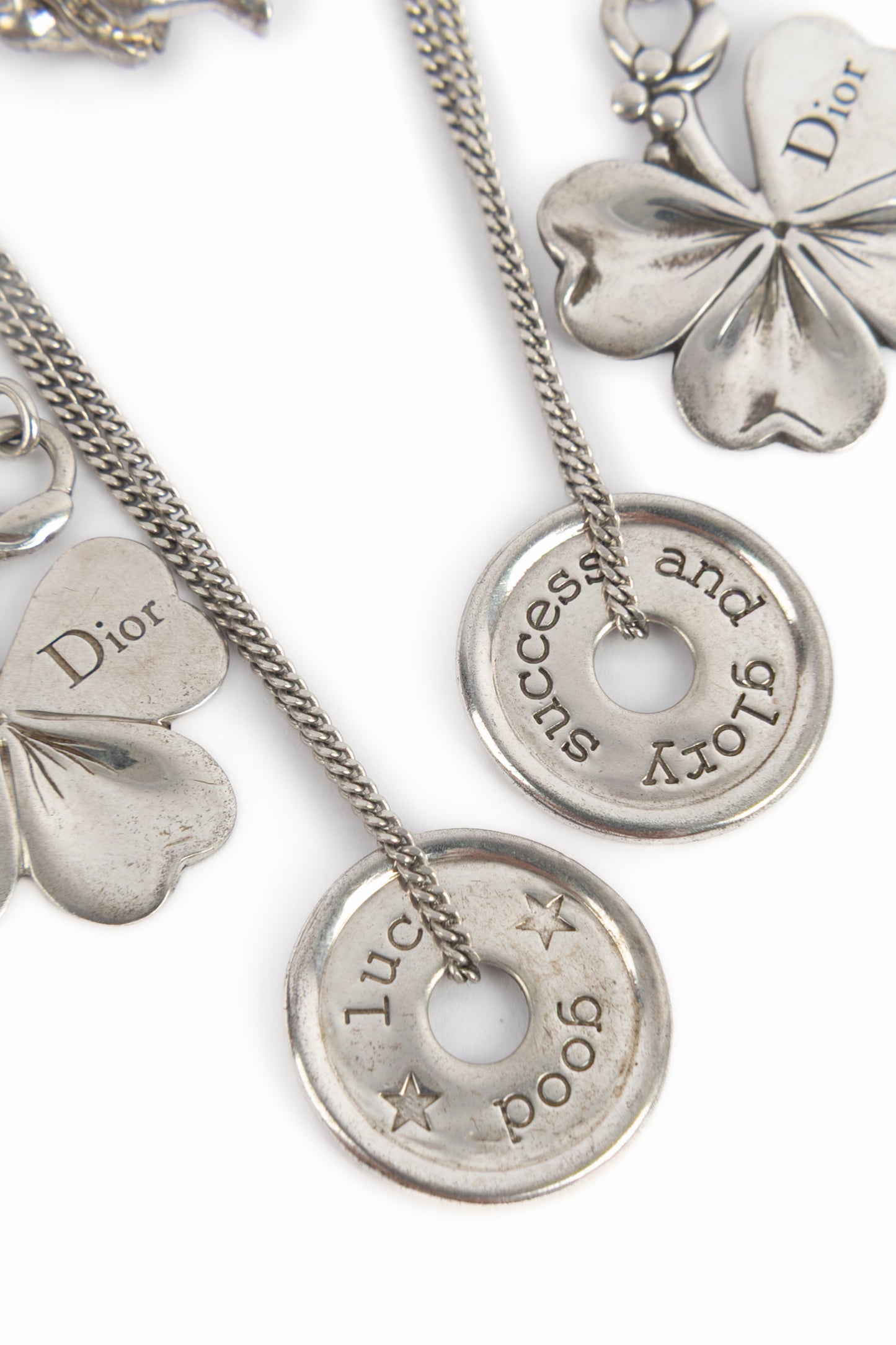 Boucles d'oreilles 'Lucky Charms" Christian Dior 2000's