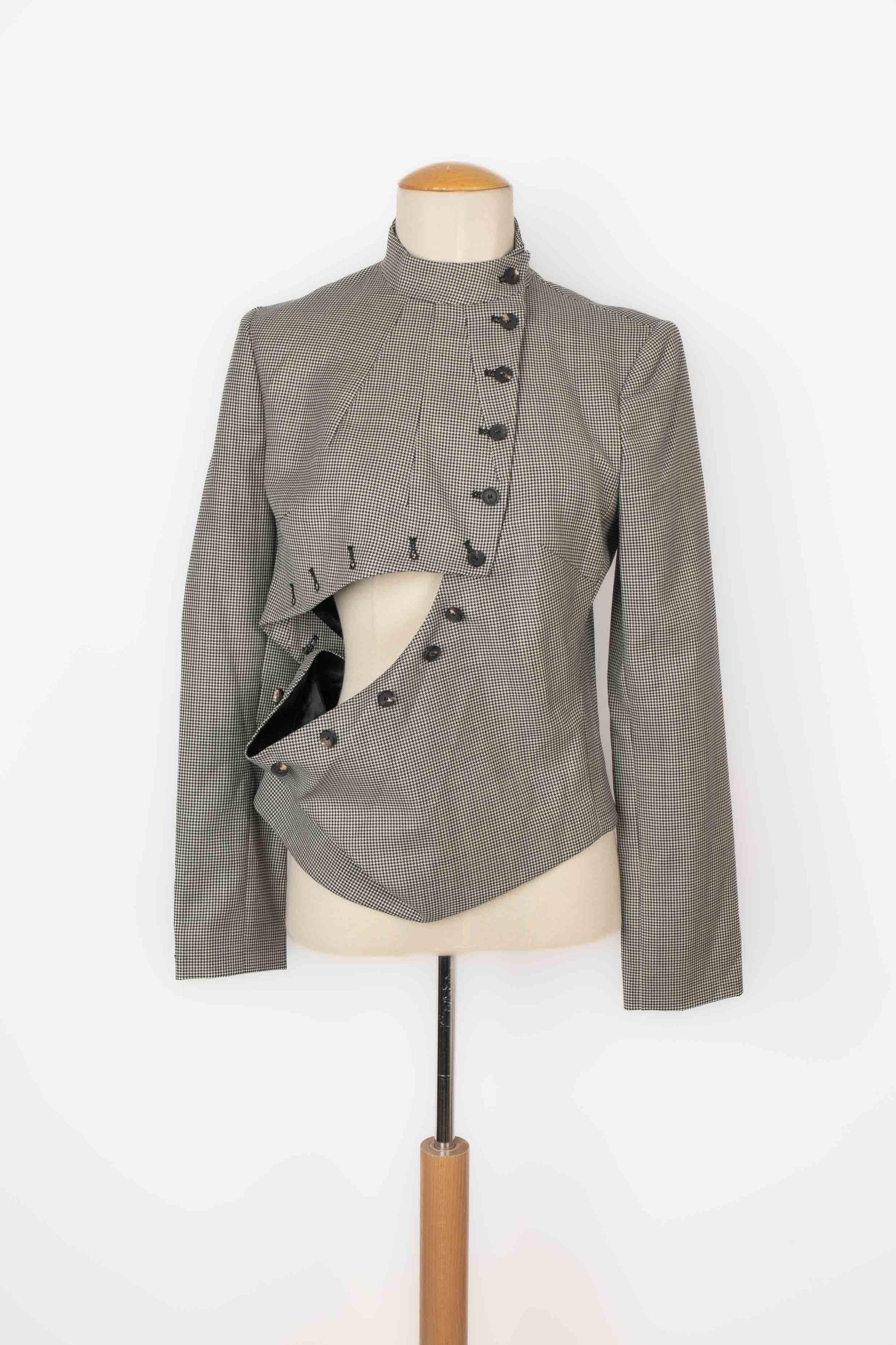 Veste asymétrique Alexander McQueen