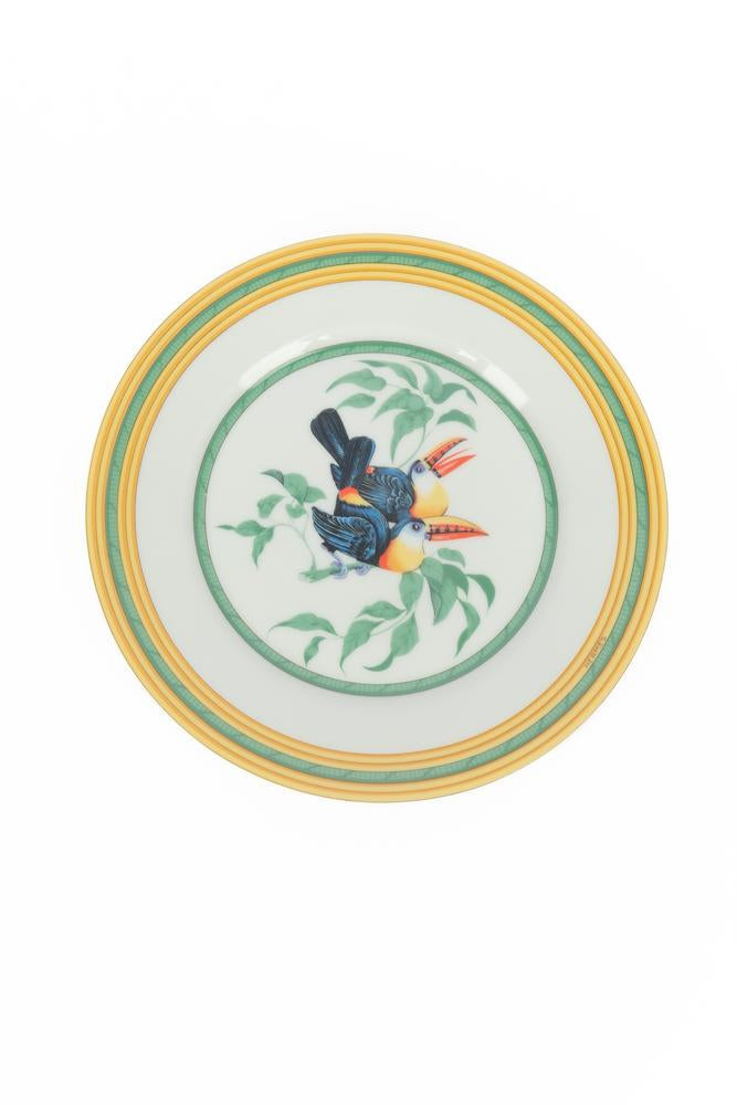  Vaisselles "Le Toucans" Hermès 1986