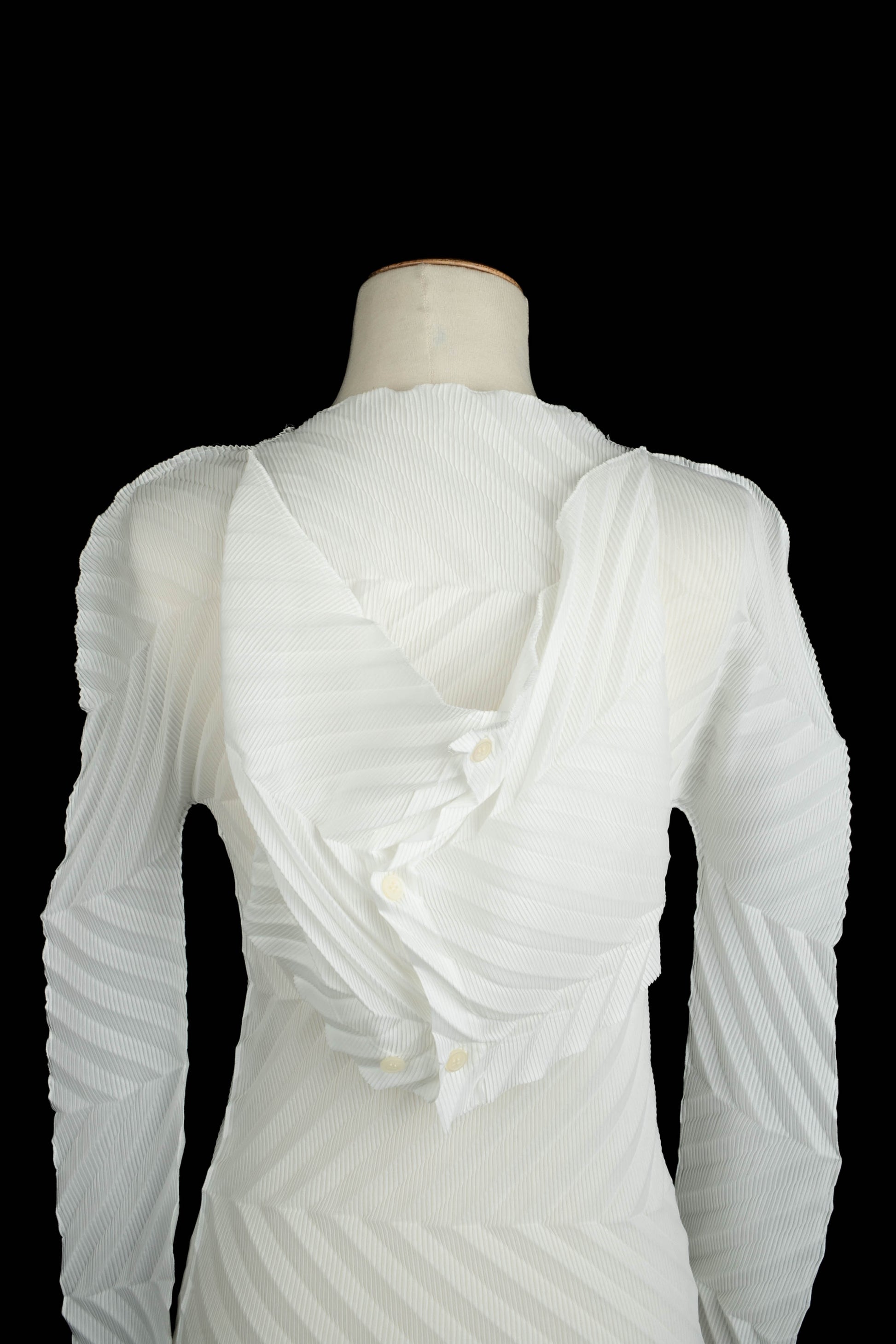 Haut plissé "Comme des Garçons" (attribué à)