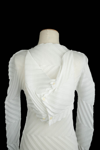 Haut plissé "Comme des Garçons" (attribué à)