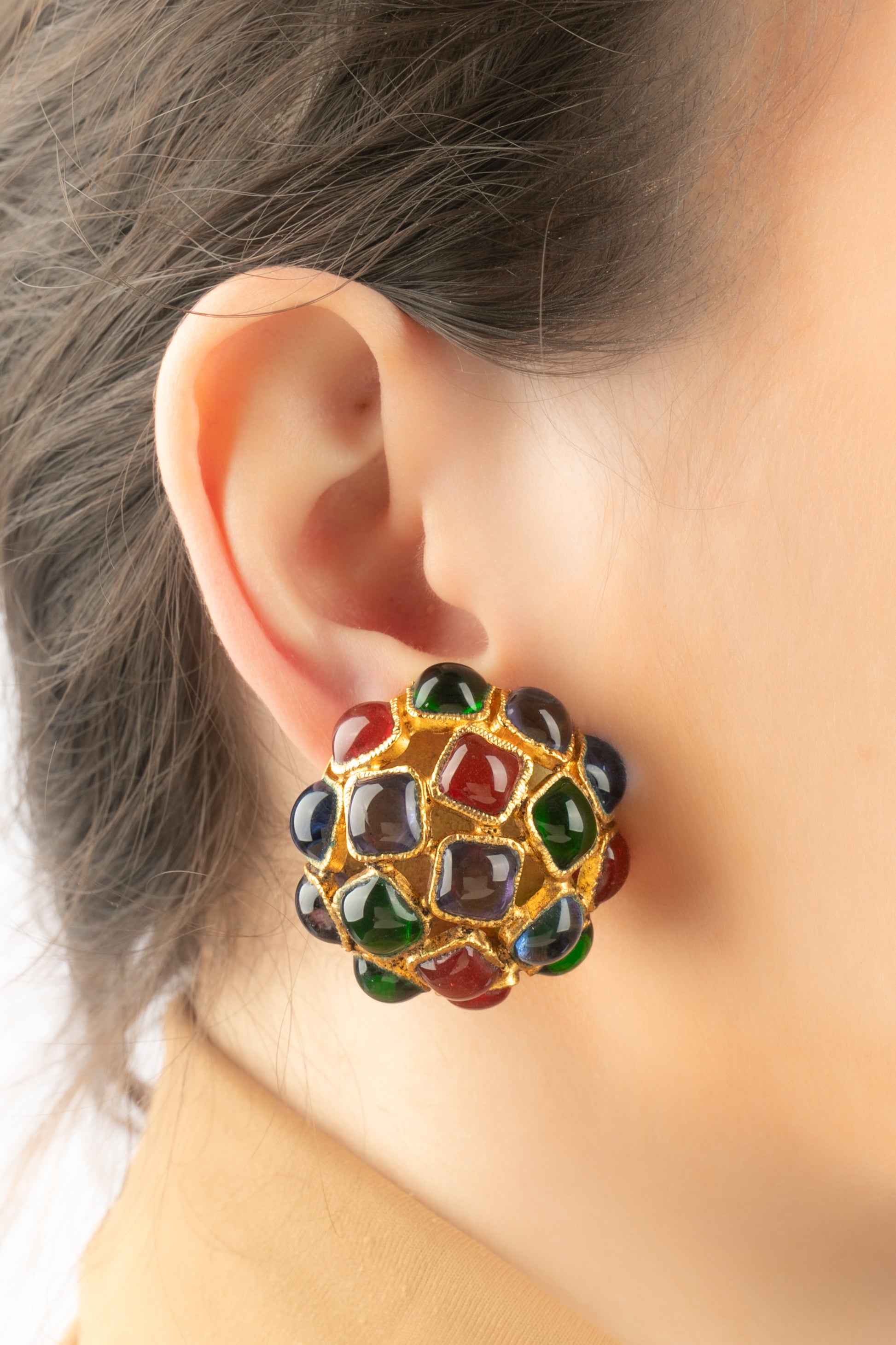 Boucles d'oreilles Chanel 1990's