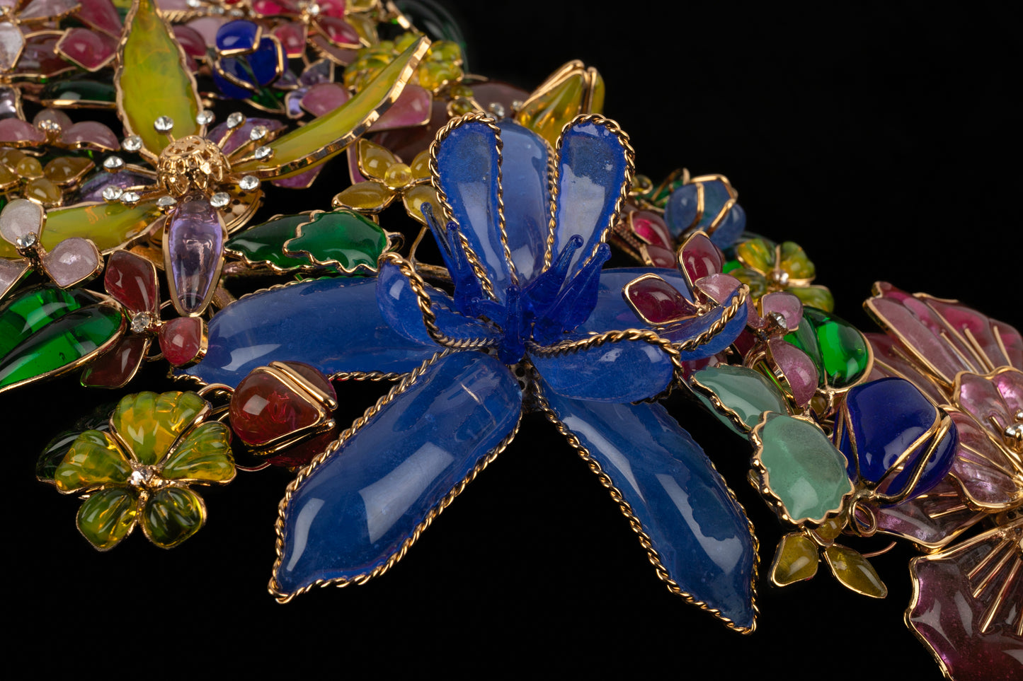 Imposant et rare collier Augustine