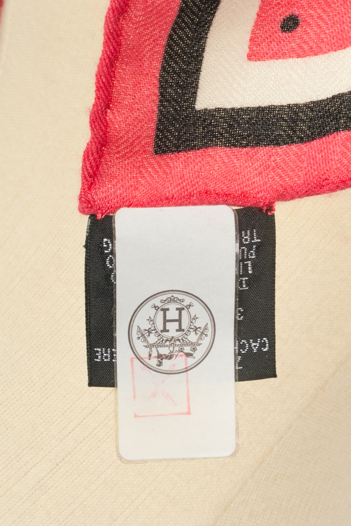 Foulard "Couvertures et tenues du jour" Hermès