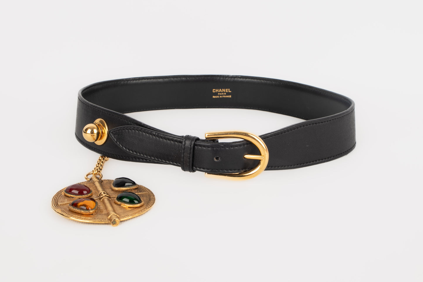 Ceinture en cuir Chanel