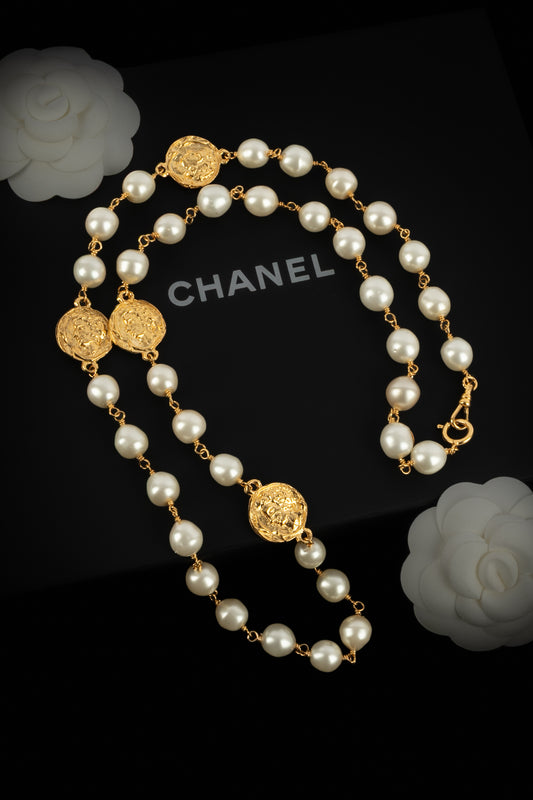 Collier de perles Chanel 1985's