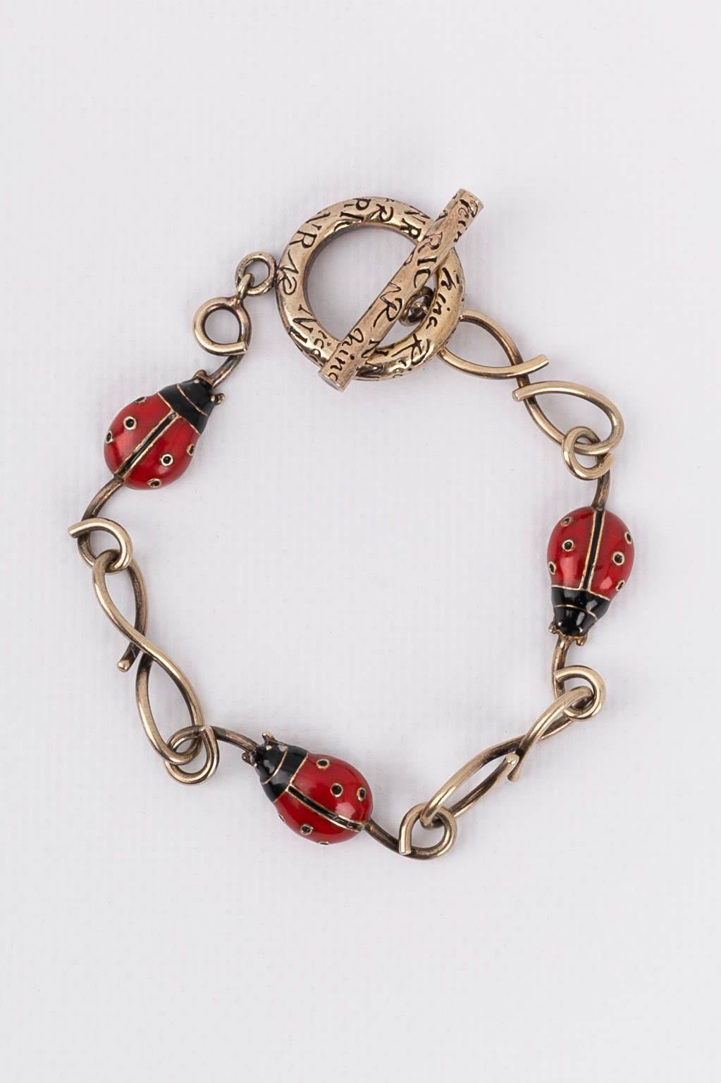 Bracelet coccinelles Nina Ricci