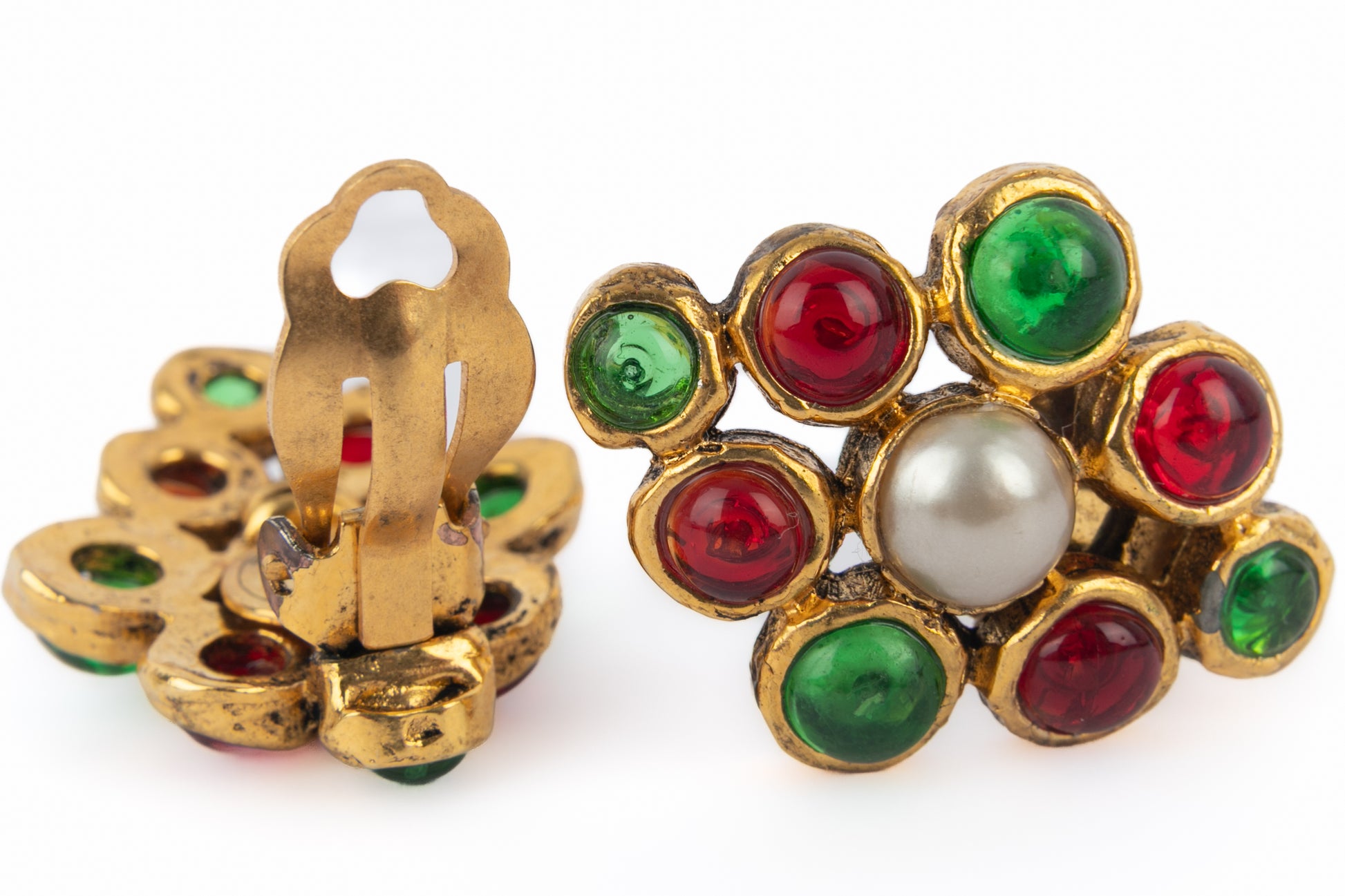 Boucles d'oreilles byzantines Chanel