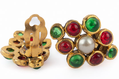 Boucles d'oreilles byzantines Chanel