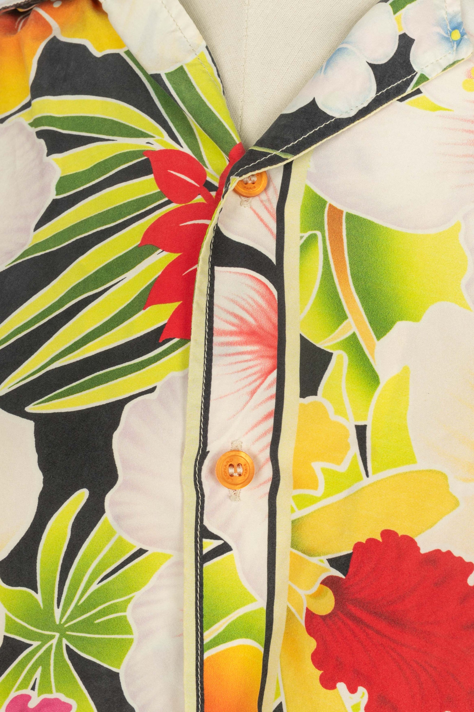 Chemise homme en coton Léonard