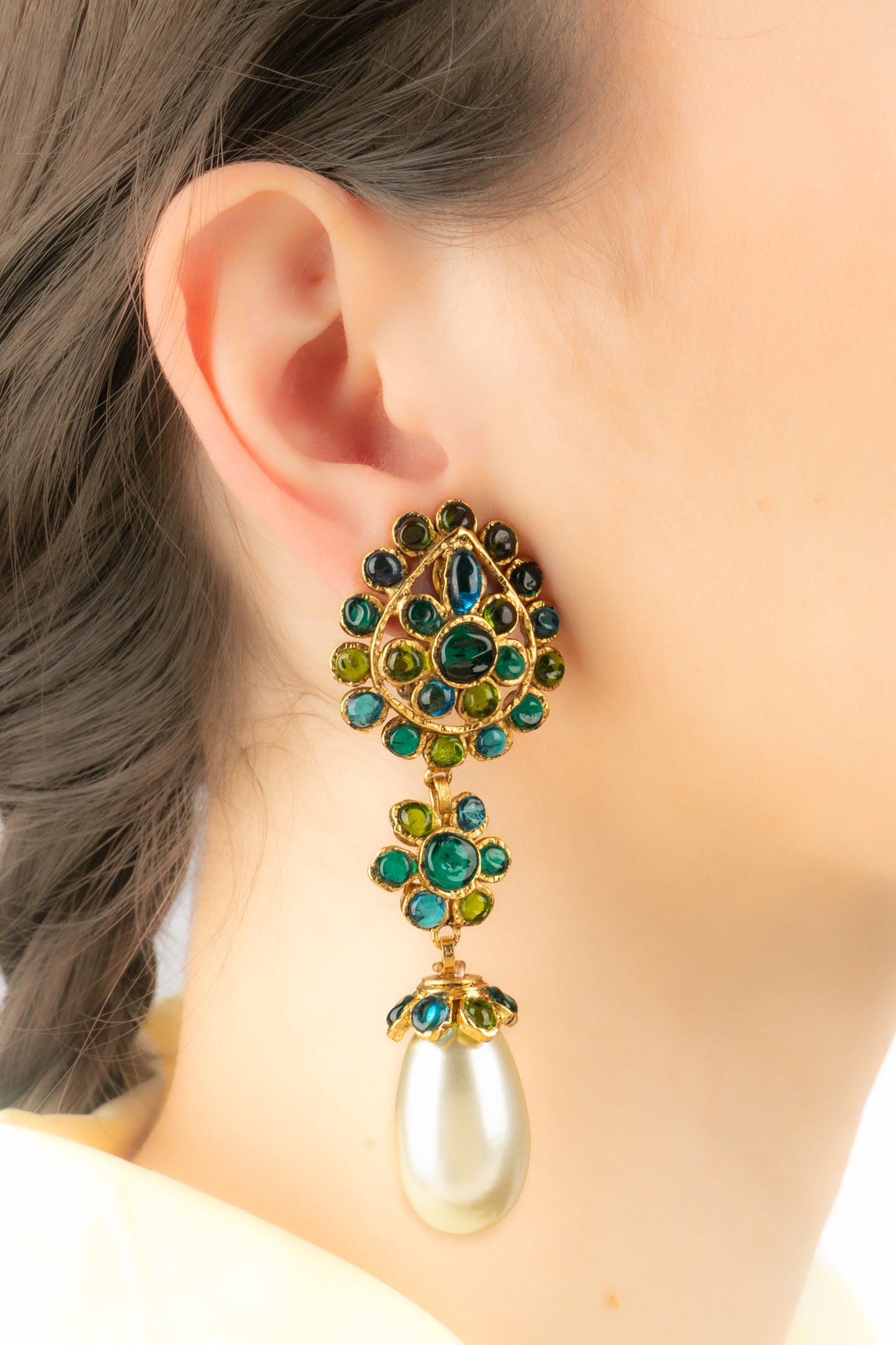 Boucles d'oreilles Gripoix