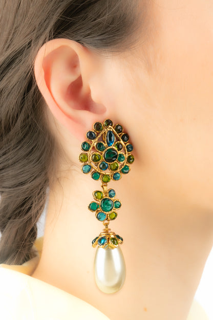 Boucles d'oreilles Gripoix