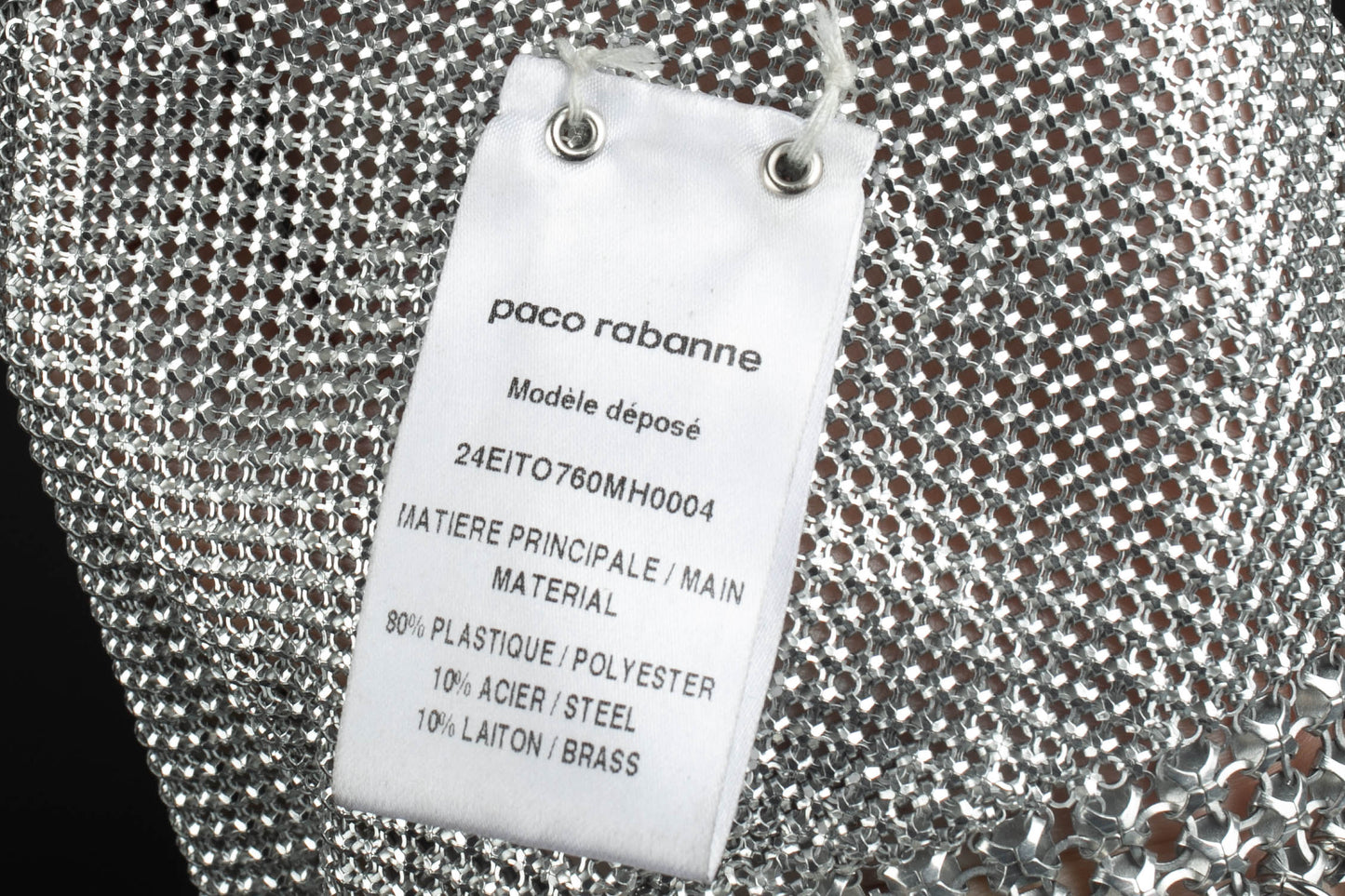 Haut en maille Rabanne Printemps 2024