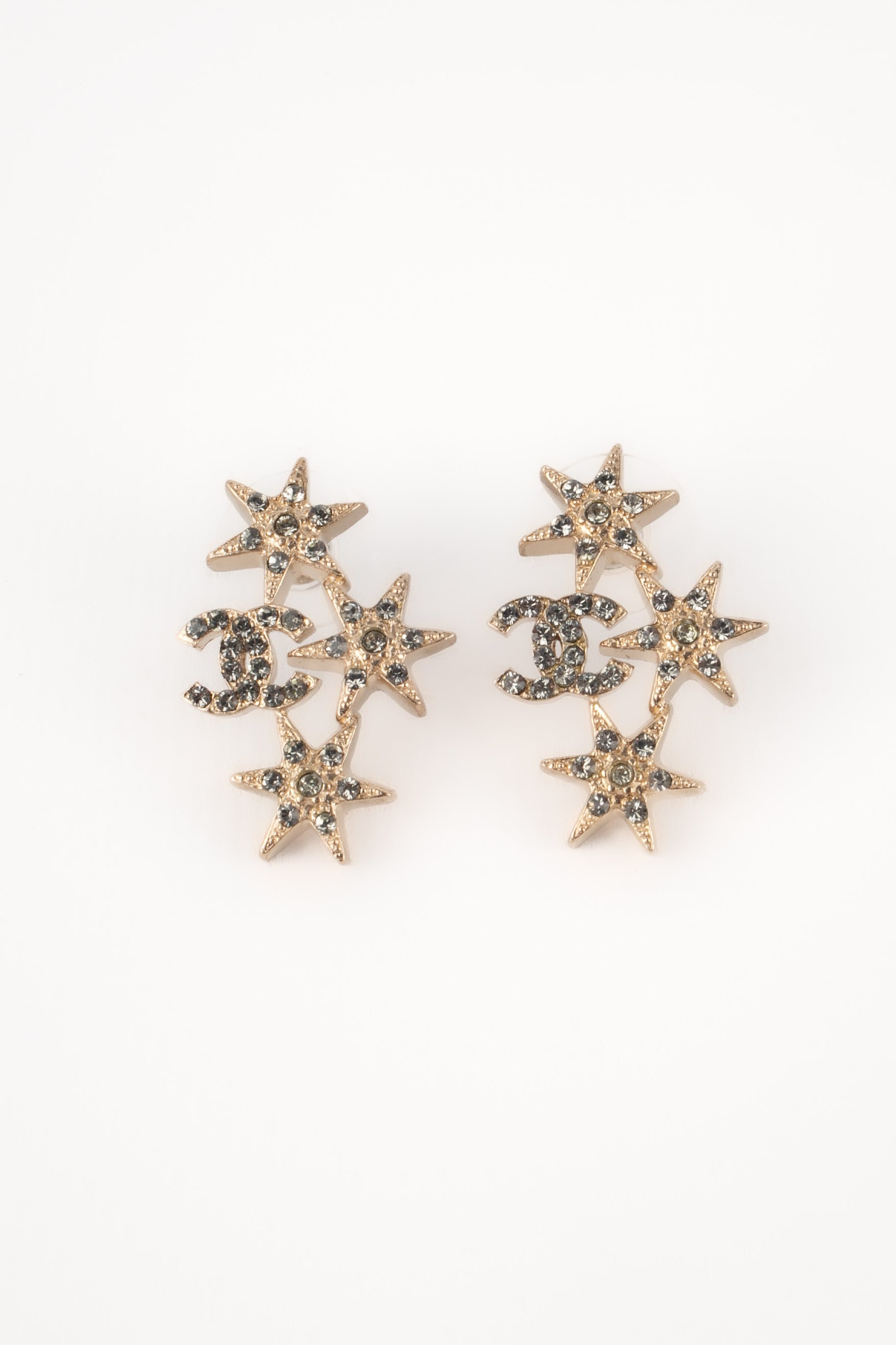 Boucles d'oreilles étoiles Chanel