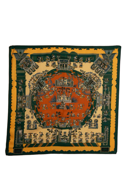 Foulard / Carré "Astres et Soleil" Hermès