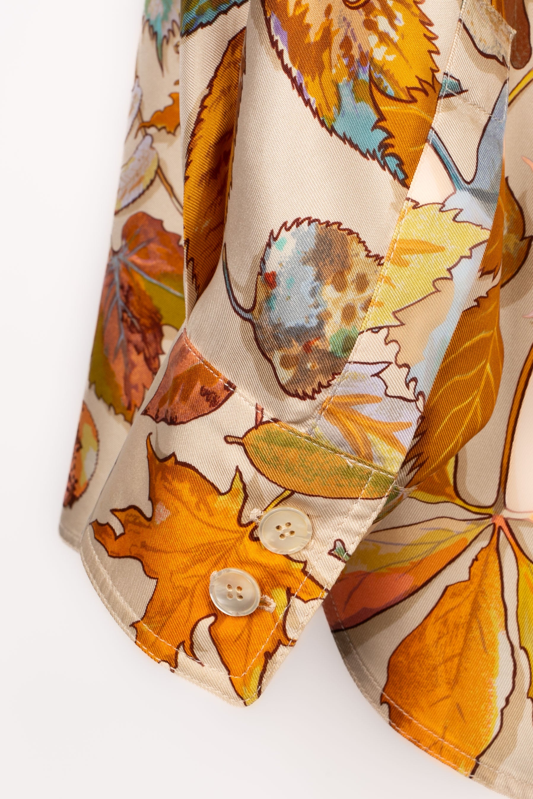 Chemise "Feuilles d'Automne" Hermès