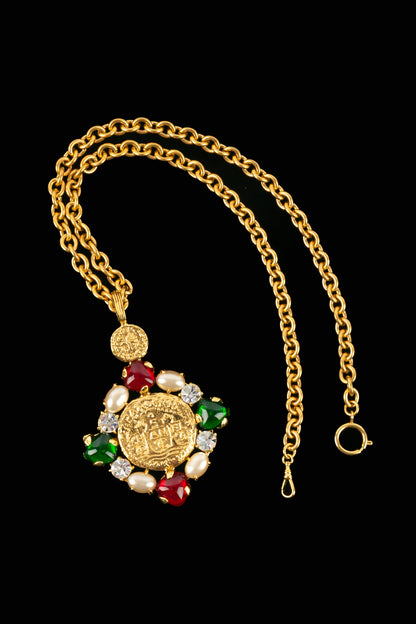 Collier pendentif Chanel 1993
