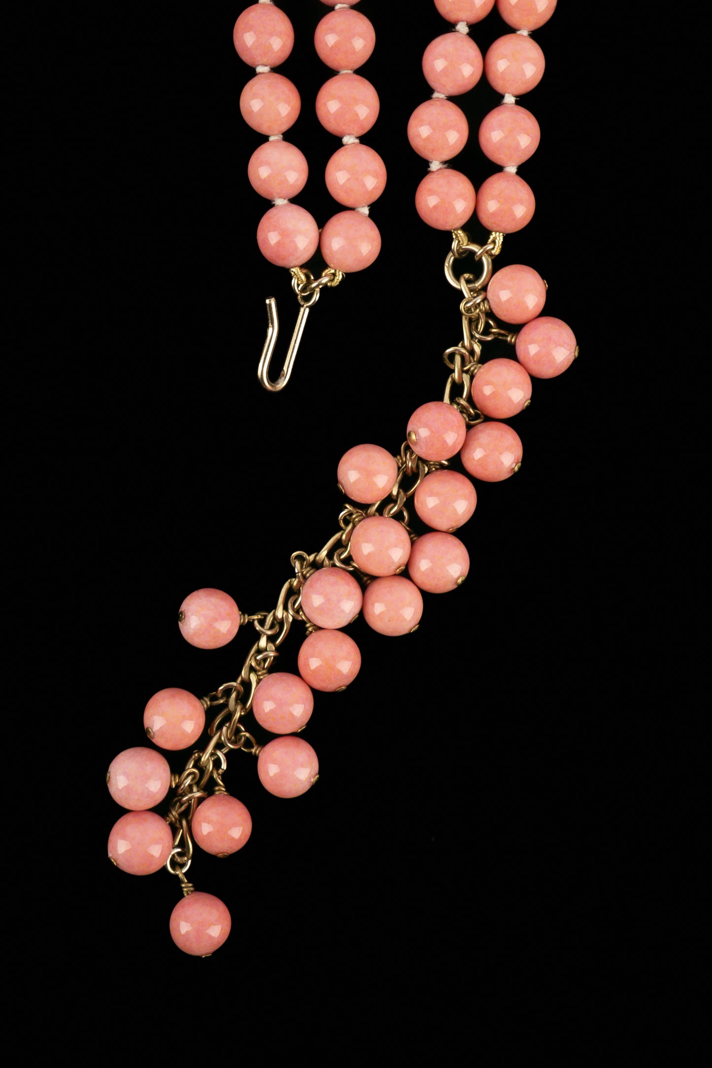 Collier de perles roses Chanel 2001