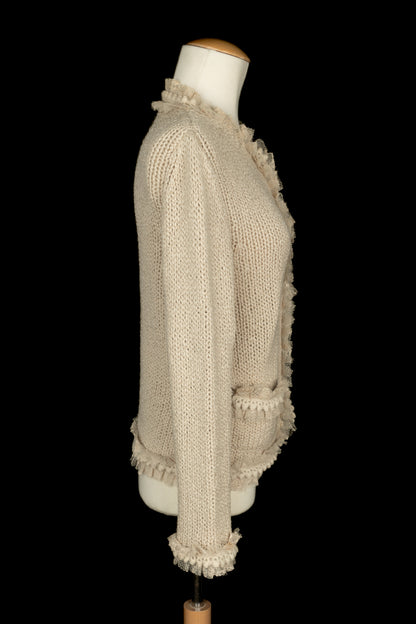 Gilet en cachemire Chanel 