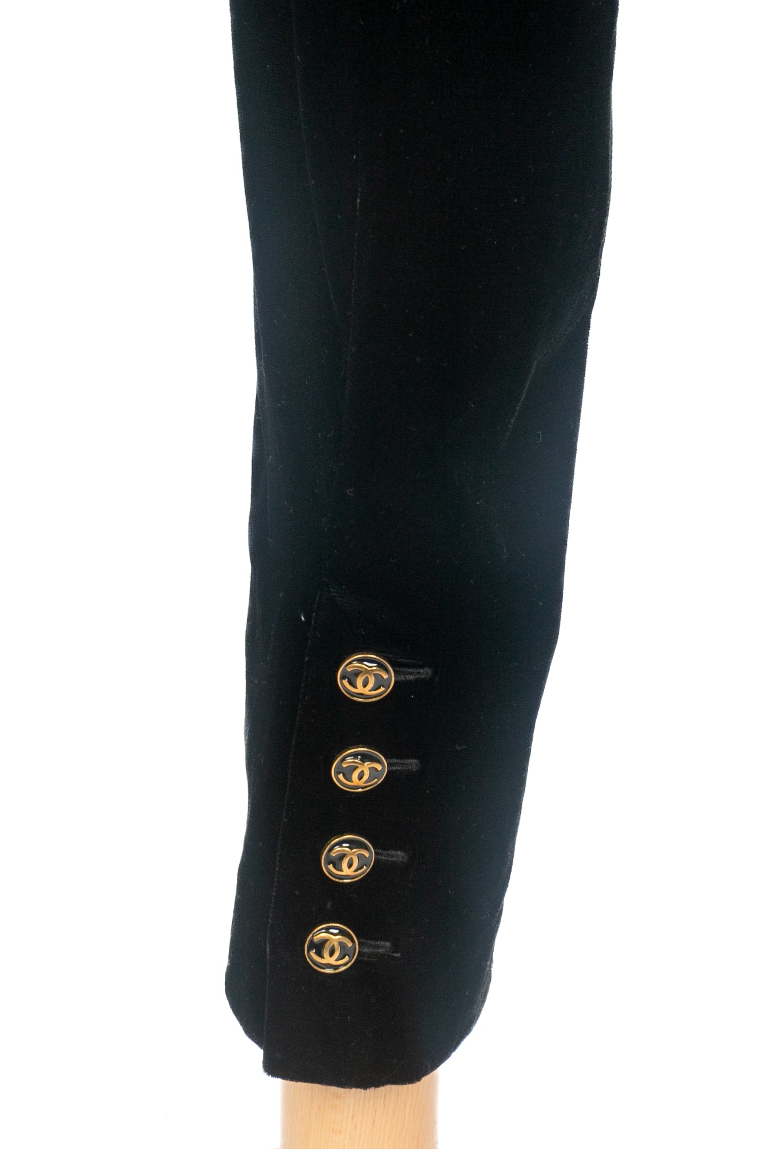 Combinaison en velours Chanel 1990's