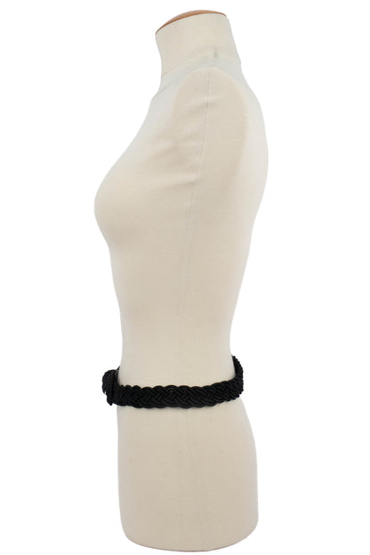 Ceinture en passementerie Yves Saint Laurent (Attribuée à)