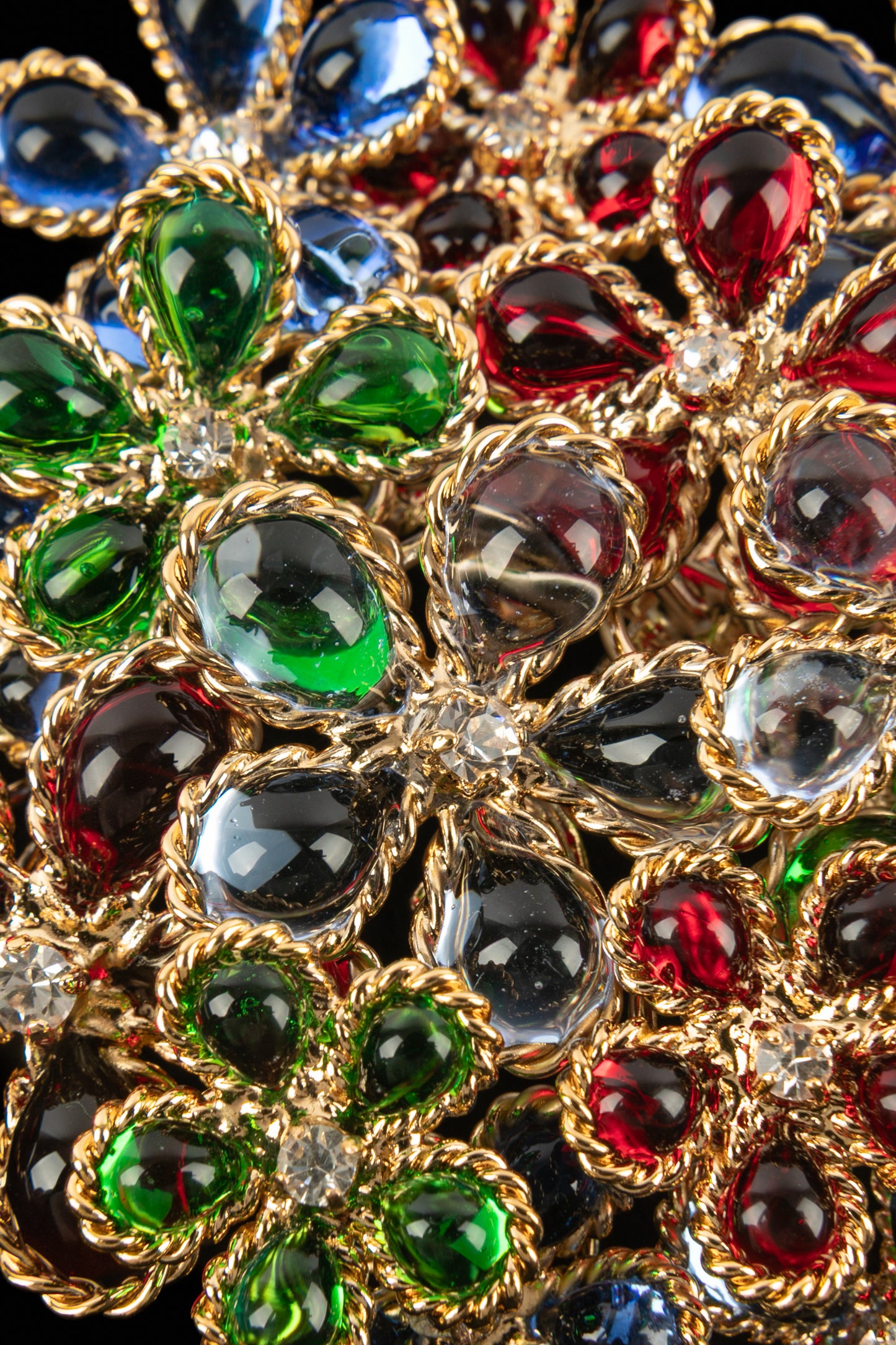 Broche fleurs Augustine