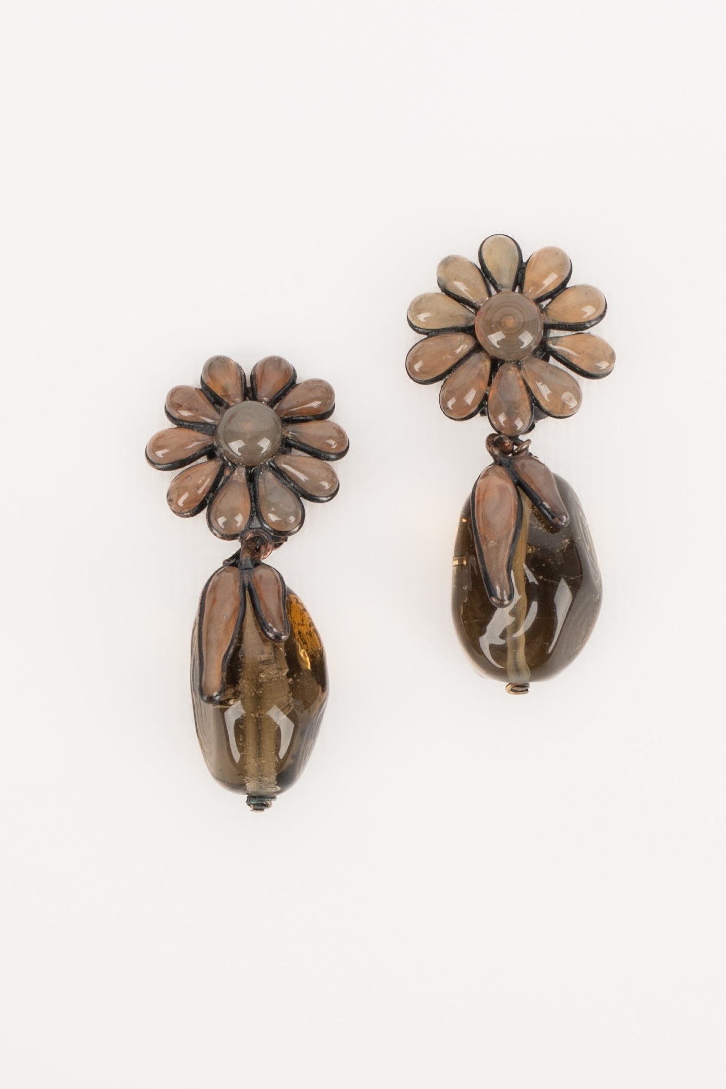 Boucles d'oreilles Histoire de Verre