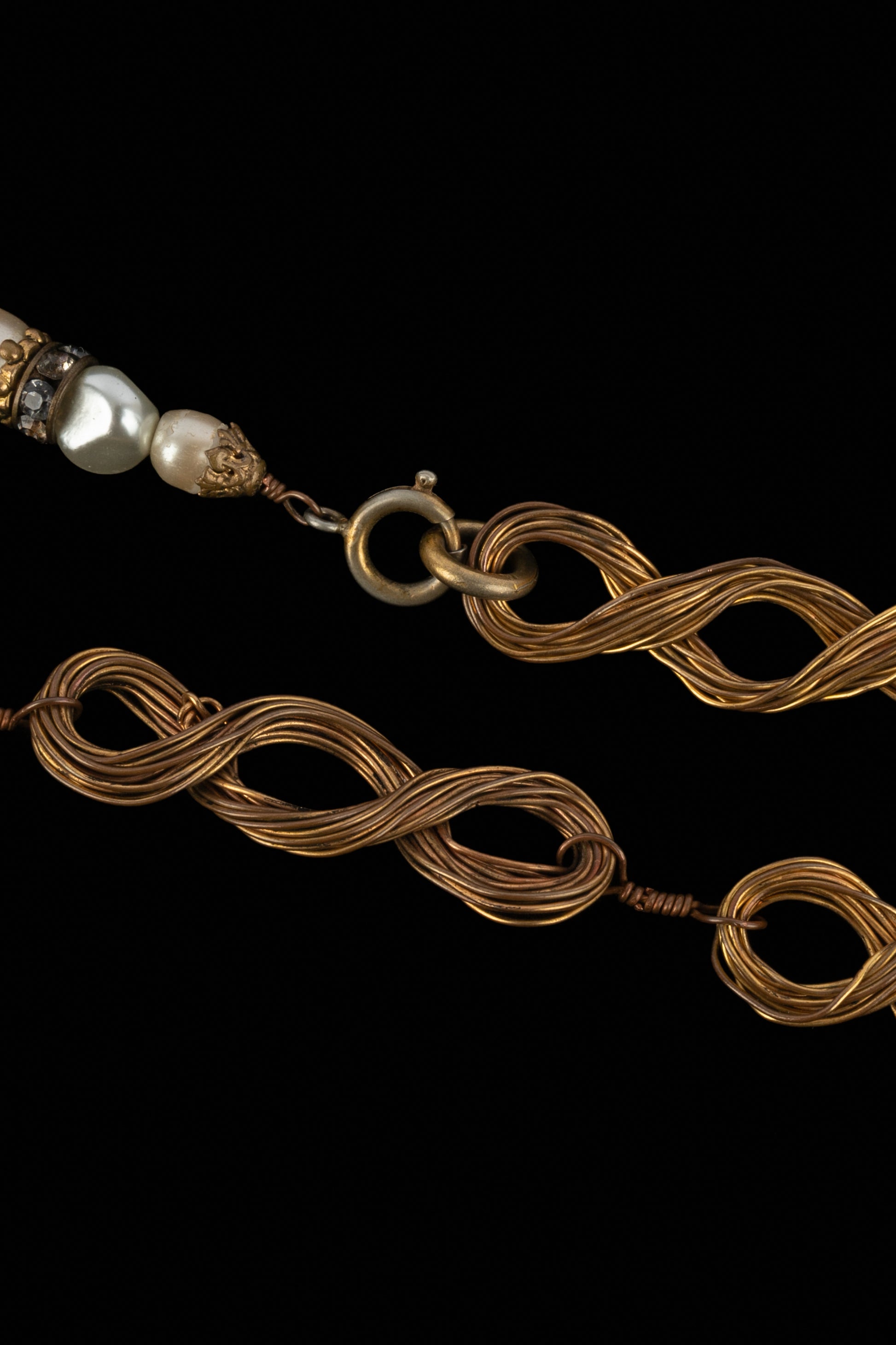 Collier sautoir Chanel 1960's