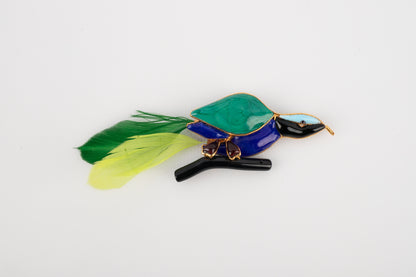 Broche oiseau Loulou de la Falaise