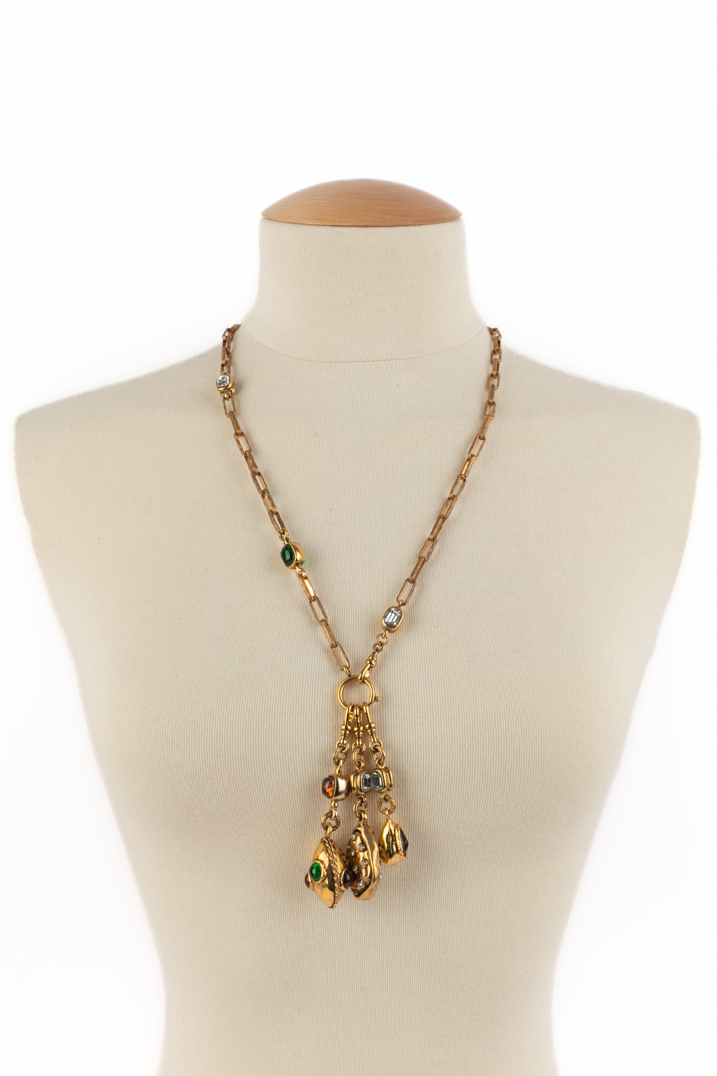 Collier byzantin Chanel 1985's