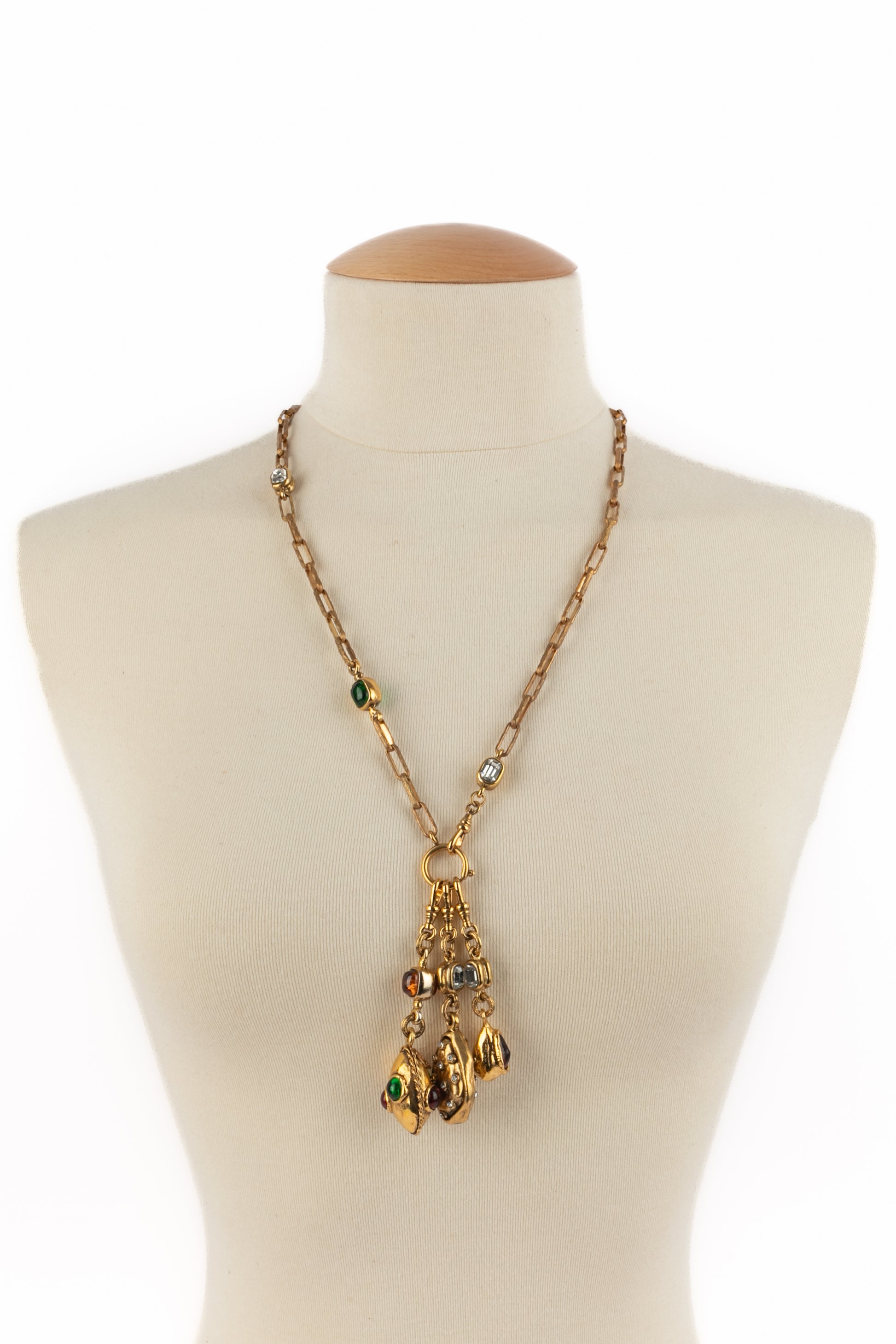 Collier byzantin Chanel 1985's