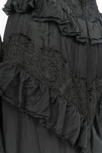 Longue robe en soie Emilio Pucci