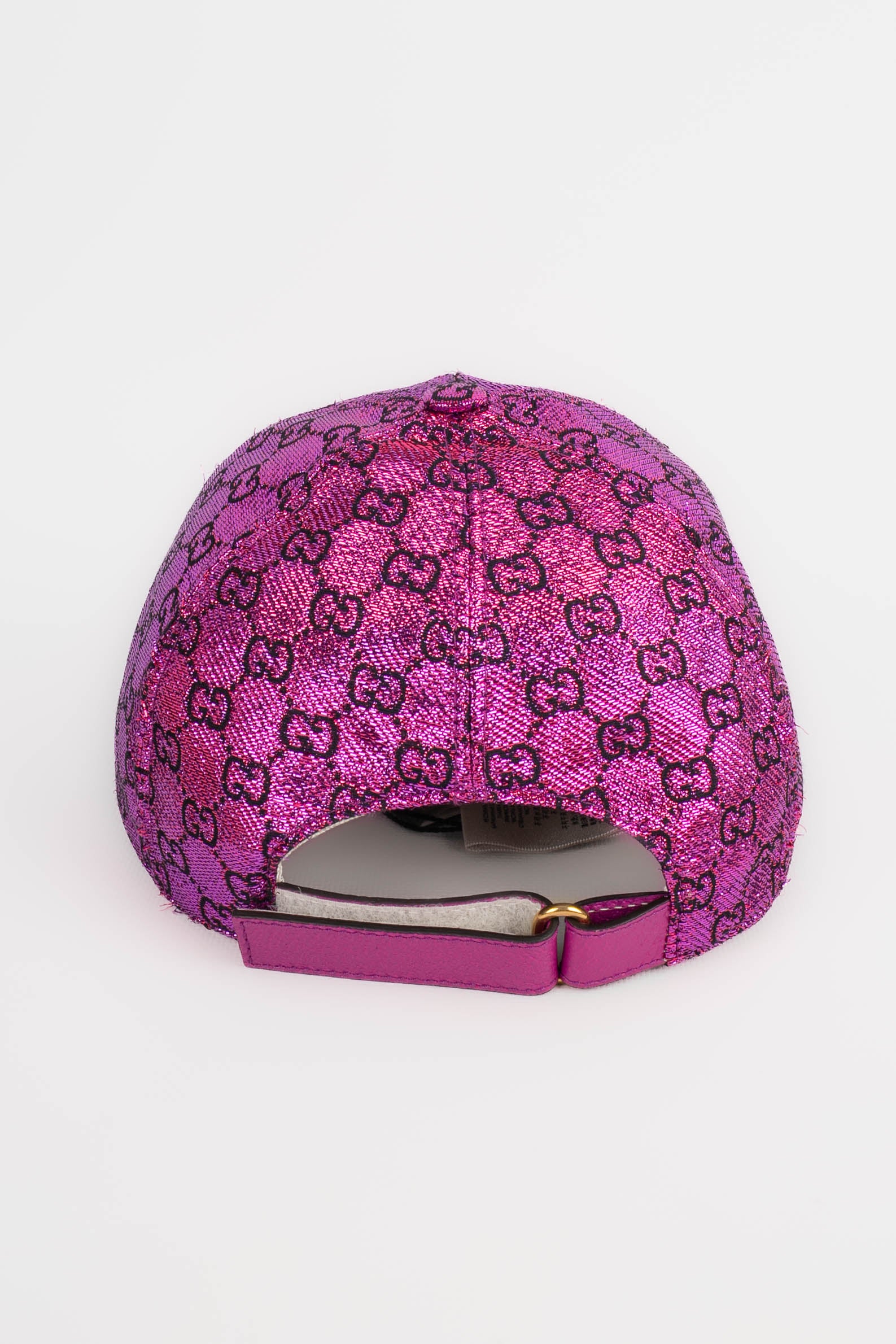 Casquette rose Gucci