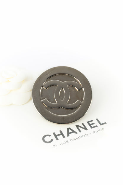 Broche cc Chanel 1990's