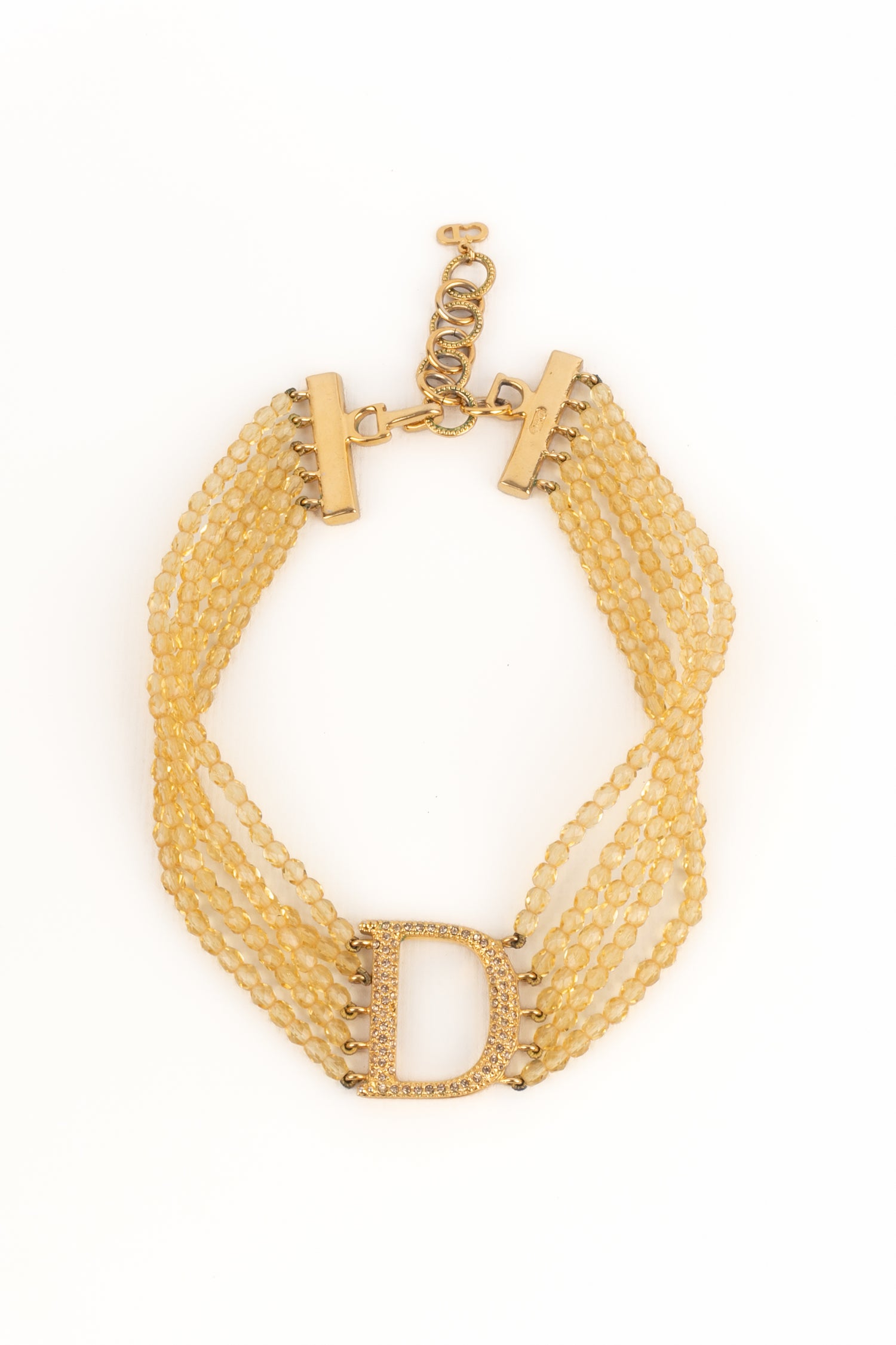 Collier court Christian Dior