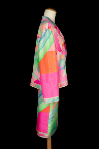 Tailleur en soie Léonard